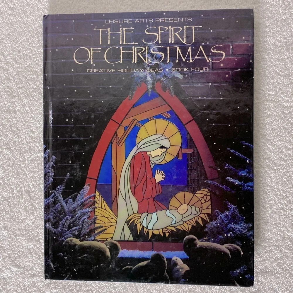 Vintage The Spirit Of Christmas Creative Holiday Ideas Hardcover Book 4